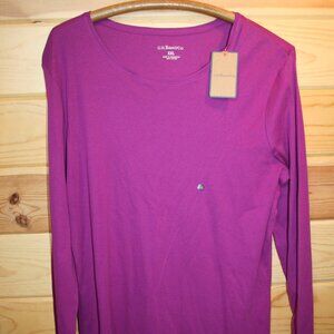 NWTS G.H. Bass & co Long Sleeve Tee Shirt Size XXL